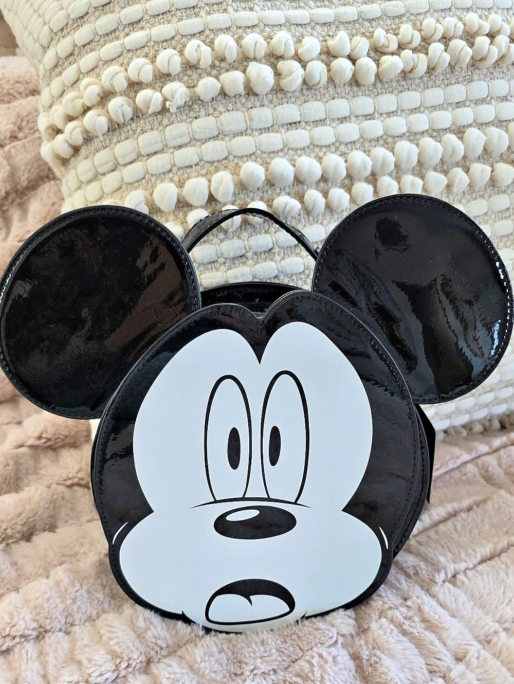 Loungefly Mickey Mouse Mini Backpack Black & White NWT